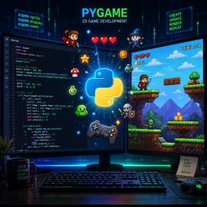 مجموعه پروژههای بازیسازی با Pygame